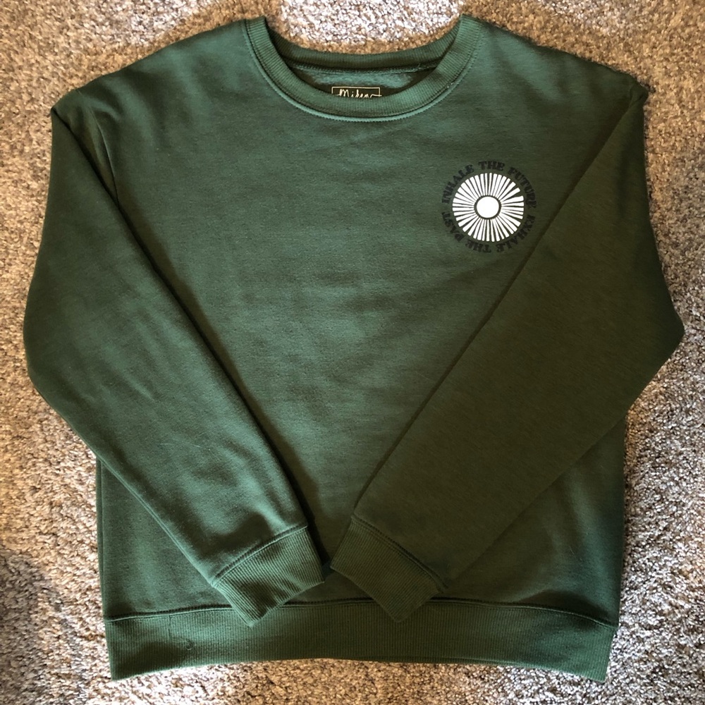 Focus on the Good Yoga Crew neck Sweatshirt Miken Flow